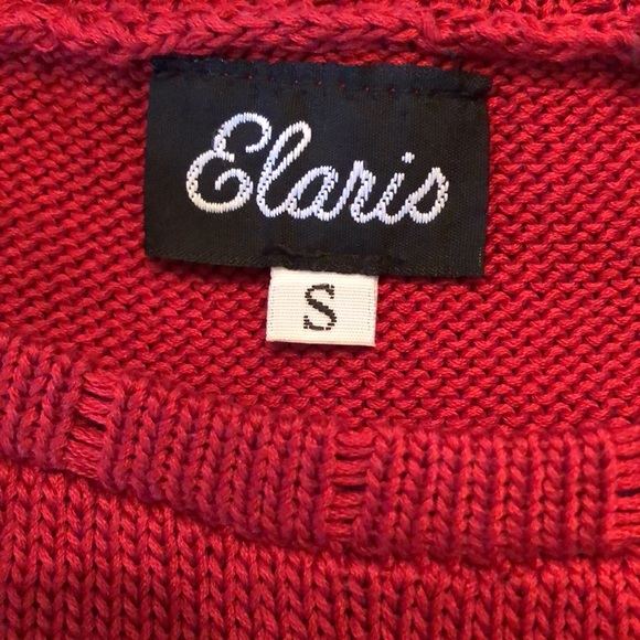 ❤️Elaris Bell long sleeve cross stitched detail soft stretchy sweater - Picture 6 of 12